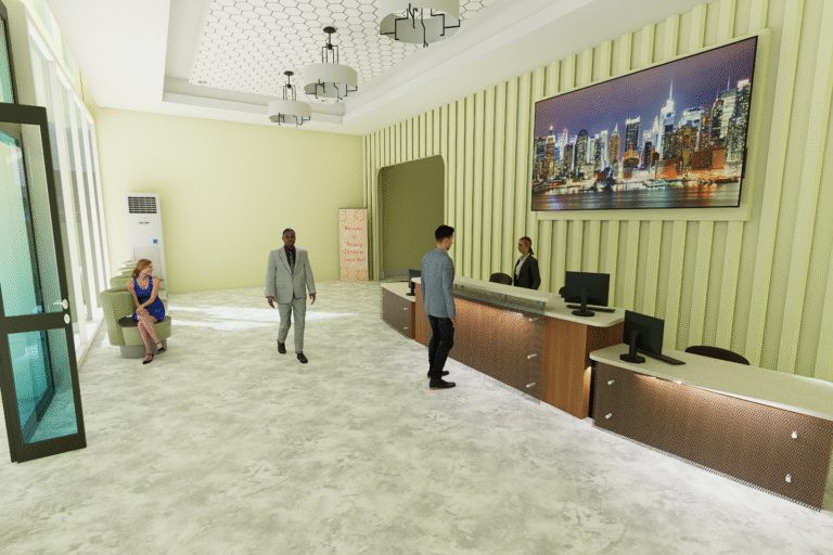 front desk